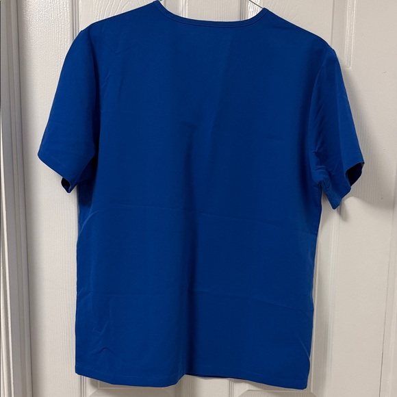 Figs Men's / Women’s Technical Collection Royal Blue Scrub Top - Size Large - Picture 5 of 7